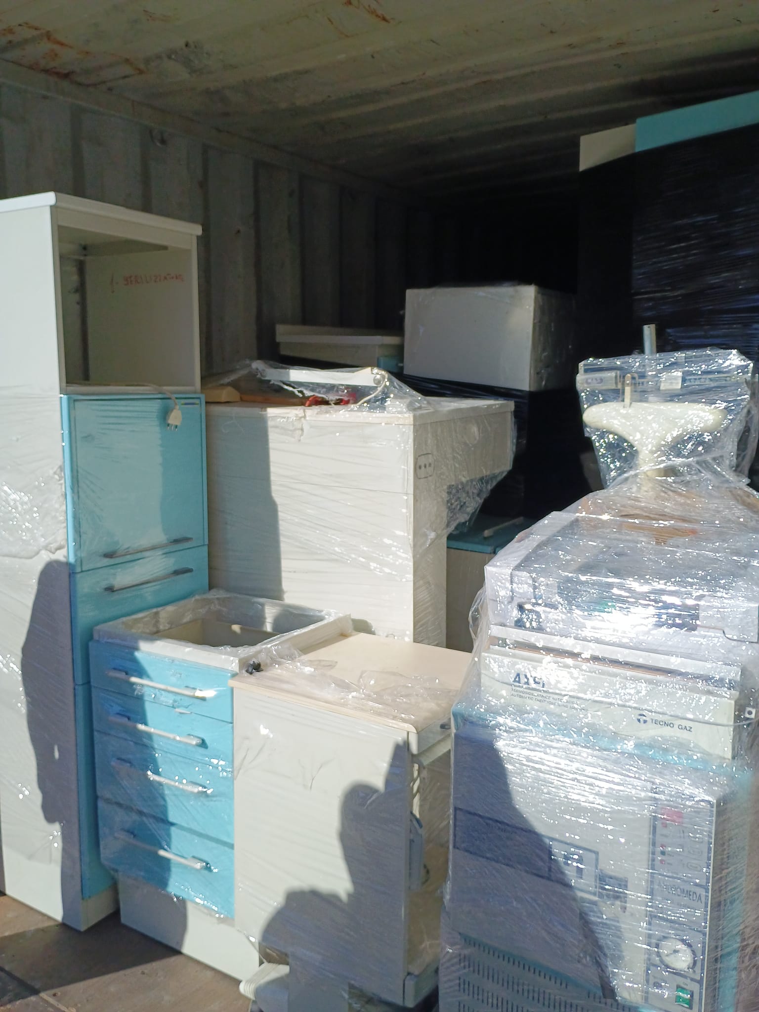 MATERIALE SANITARIO IN VIAGGIO PER JUBA – SUD SUDAN